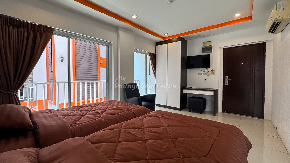 รูป 🛏️ Studio - 🛁 1 ห้องน้ำ - 🏙️ Pool View - 🌏 ชื่อชาวต่างชาติ - 🏢 New Nordic VIP 3 Pattaya - รหัส: VIP307 - รูปที่ 2/9