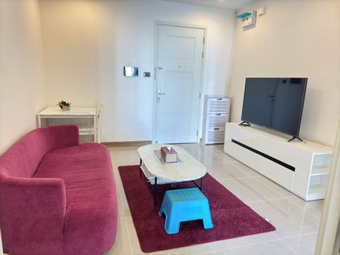 💥 [ 𝐏-𝟏𝟎𝟒𝟏𝟓 ] FOR RENT : Supalai Wellington 2 Quiet! Near MRT Thailand Cultural Centre 𝟏𝟔,𝟎𝟎𝟎 THB/mo. | Line @easycondoplus | 099-229-6397