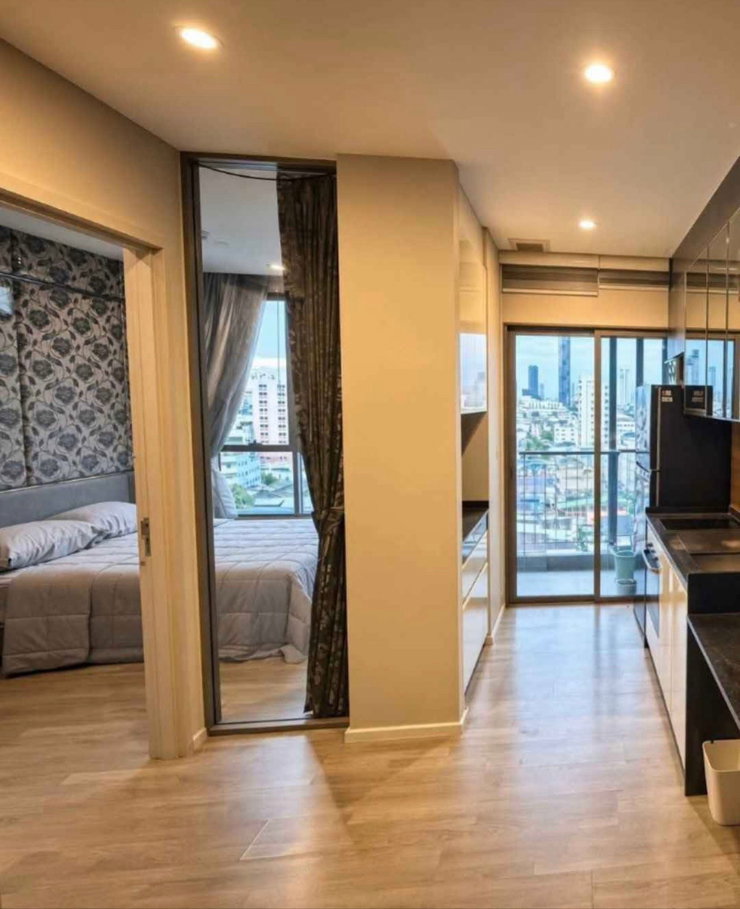 รูป 🔶 The Room สาทร–เซนต์หลุยส์ | ห้องสวยวิวเมือง ใกล้ BTS | พร้อมอยู่🔶AS-00113 - รูปที่ 3/9