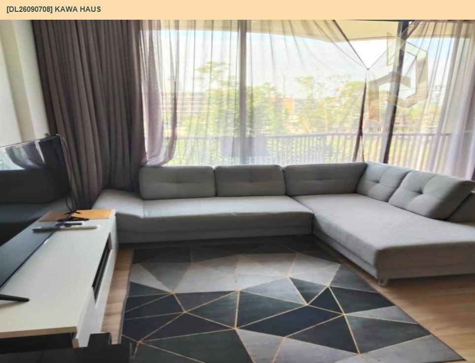 รูป DL26090708 ให้เช่าคอนโด คาวะ เฮาส์ (KAWA HAUS) ใกล้ BTS อ่อนนุช พร้อมเข้าอยู่ โทรด่วน 0614453194 LineID @952jdxxk - รูปที่ 3/8