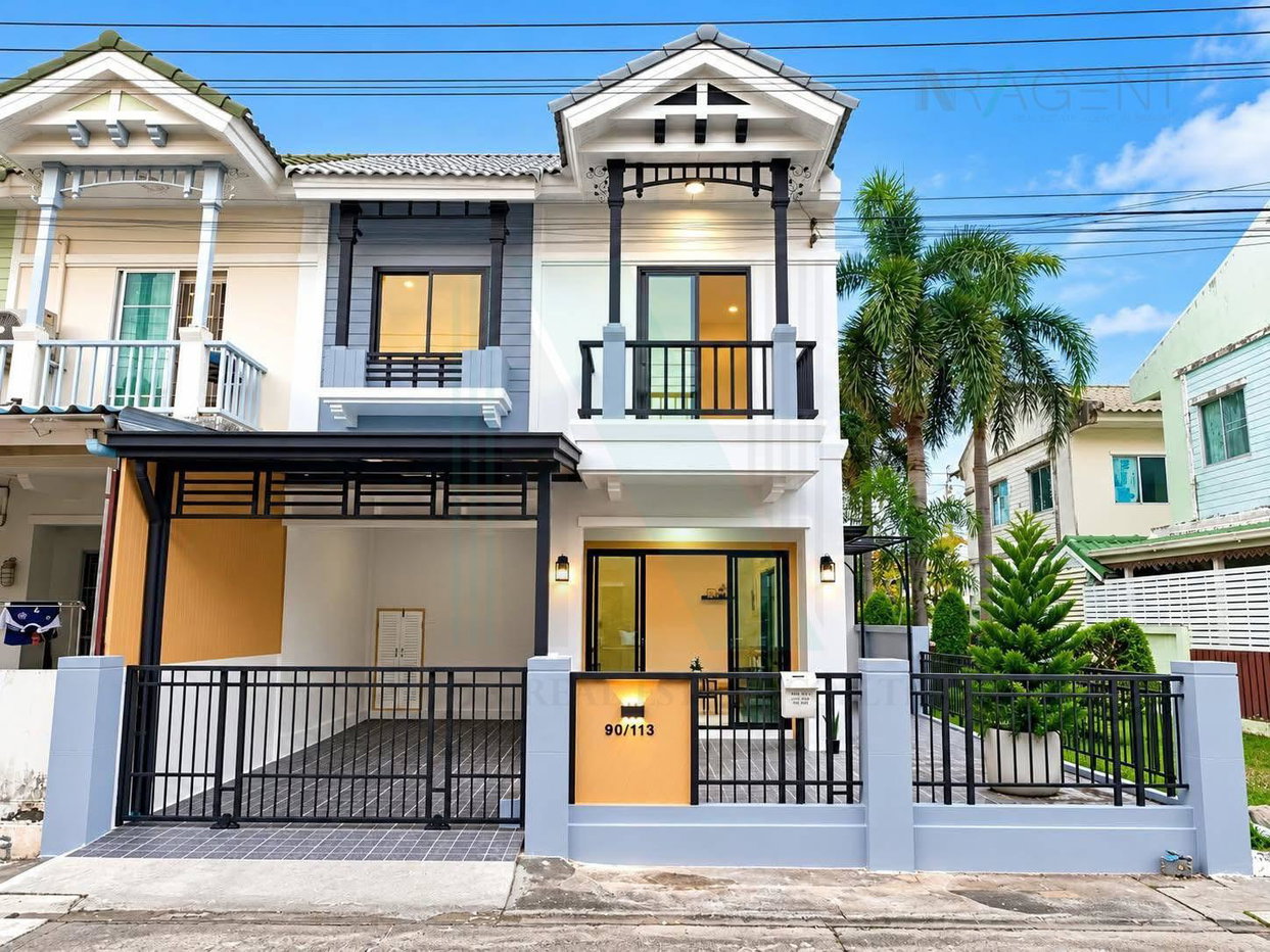 รูป 📌 ขายทาวน์เฮาส์ โครงการ เดอะ วิลล่า รัตนาธิเบศร์ 1 ชั้น 3 ห้องนอน 2 ห้องน้ำ - รูปที่ 1/8