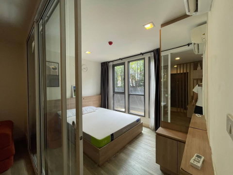 ME2500625 ให้เช่าคอนโด Moniiq สุขุมวิท 64 ห้องมุม ติดสวน ใกล้ BTS ปุณณวิถี