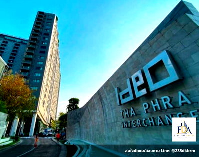 Condos for sale : 🔥 Hot Deal For Sale! IDEO Tha Phra Interchange - 1BR Fully Furnished, South Facing, MRT View,