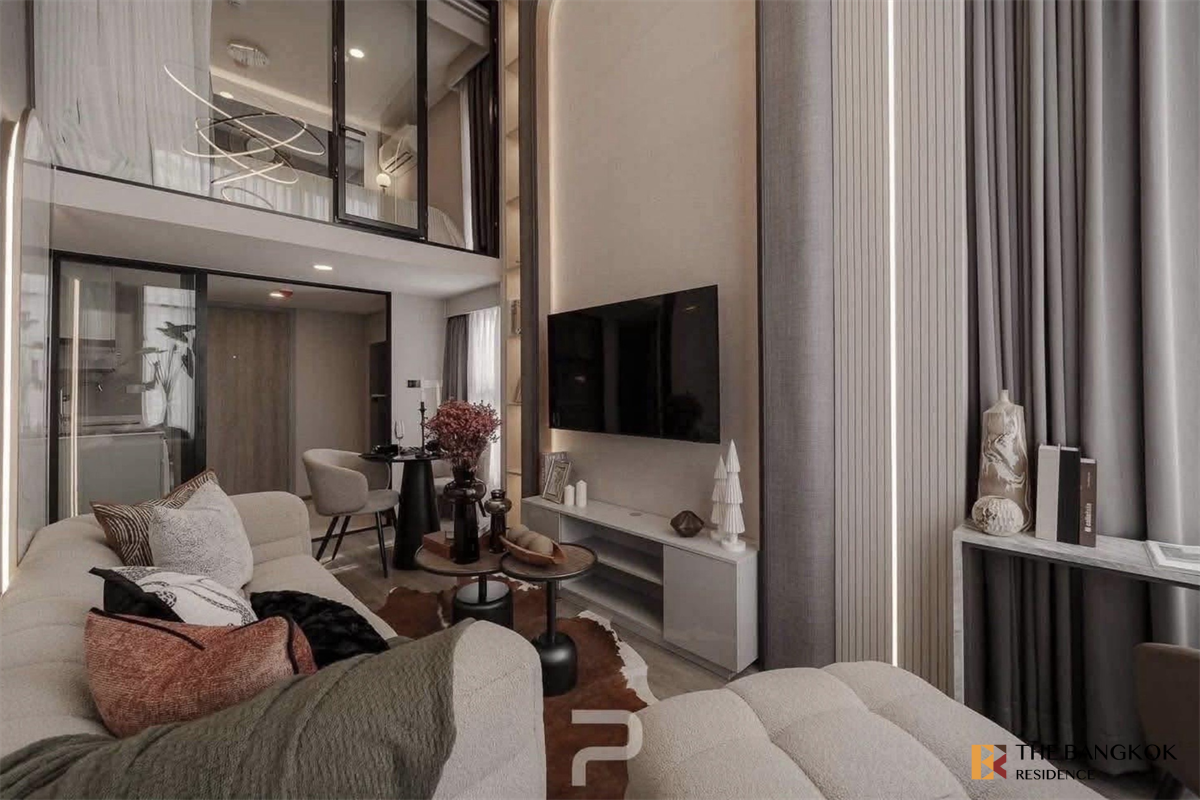 picture SOHO Bangkok Ratchada near MRT Huai Khwang Station Easy Travel, Fully Utilized Space - 5/9