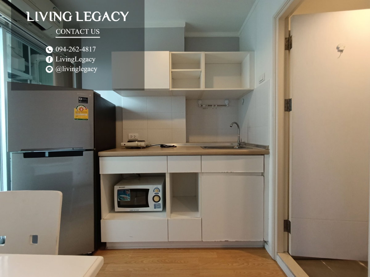 รูป LT46A4EH เช่าด่วน คอนโด Lumpini Place Srinakarin - Huamark Station 26 ตร.ม. | ชั้น 24 | 1 ห้องนอน | 1 ห้องน้ำ 10,000 บาท/เดือน line id : @livinglegacy - รูปที่ 9/12