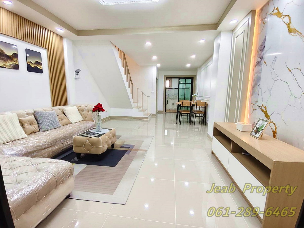 รูป DEE. บ้านสวย ถนนเมน ตรงข้ามสวน ซอยกันตนา #หมู่บ้านพร้อมจิต บางใหญ่ - รูปที่ 7/24