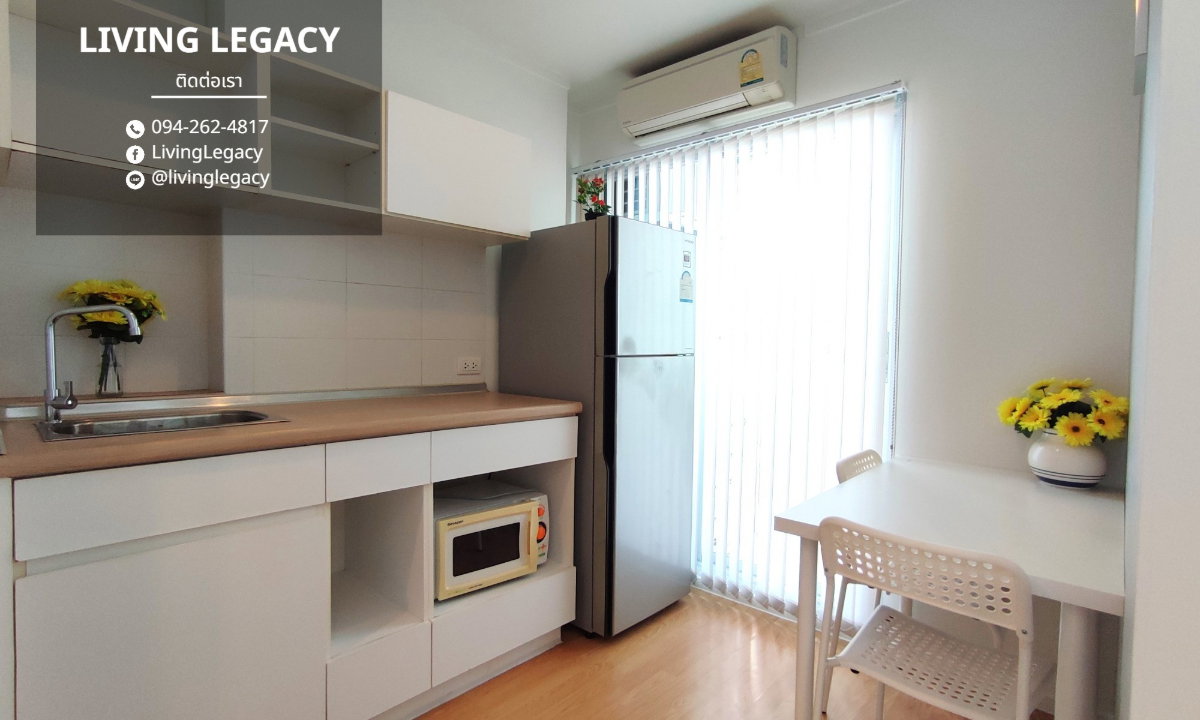 รูป LT47VHBG เช่าด่วน คอนโด Lumpini Place Srinakarin - Huamark Station 26 ตร.ม. | ชั้น 7 | 1 ห้องนอน | 1 ห้องน้ำ 10,000 บาท/เดือน line id : @livinglegacy - รูปที่ 5/8