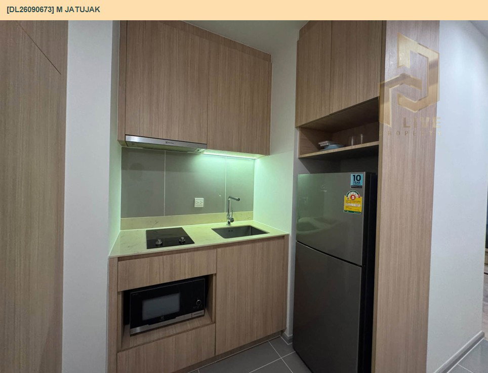 รูป DL26090673 ให้เช่าคอนโด เอ็ม จตุจักร (M Jatujak) ใกล้ BTS สวนจตุจักร พร้อมเข้าอยู่ โทรด่วน 0638692663 LineID @952jdxxk - รูปที่ 5/6