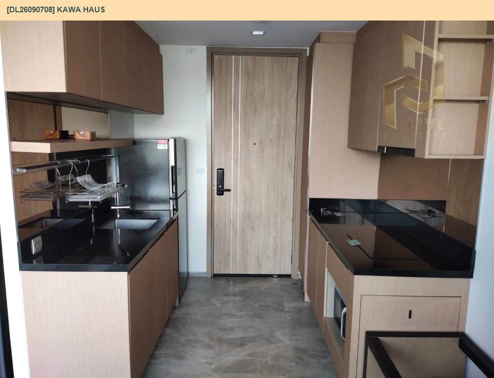 รูป DL26090708 ให้เช่าคอนโด คาวะ เฮาส์ (KAWA HAUS) ใกล้ BTS อ่อนนุช พร้อมเข้าอยู่ โทรด่วน 0614453194 LineID @952jdxxk - รูปที่ 5/8