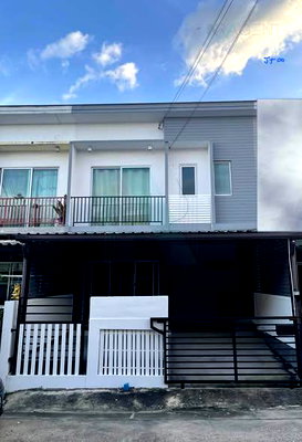 Townhouses for sale Suwannaphum International Airport : 📌 For Sell Town house THE CONNECT SUVARNABHUMI 1 2-story 3 bedroom 2 bathroom