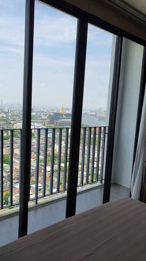 picture For Rent: The Tree Interchange | 36th Floor River & Parliament View | 35 sqm | 300m to MRT Bang Pho | 13,500 THB incl. common fee & parking - 2/9