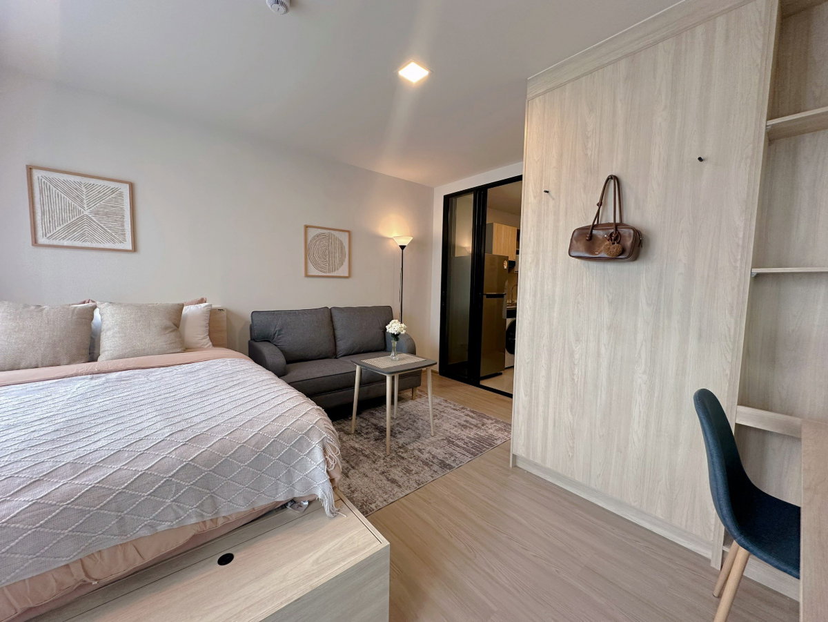 รูป 🐶🐱 Pet Friendly! ปล่อยเช่า The Muve PAW บางแค 🐾 ✨ ตกแต่งสวย ห้องใหม่ - รูปที่ 4/8