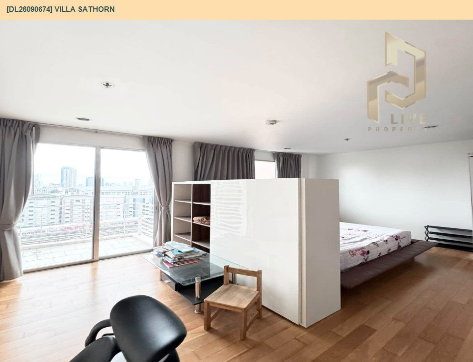 รูป DL26090674 ให้เช่าคอนโด วิลล่า สาทร (Villa Sathorn) ใกล้ BTS กรุงธนบุรี พร้อมเข้าอยู่ โทรด่วน 0638692663 LineID @952jdxxk - รูปที่ 5/8