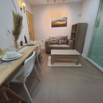 Chom Doi Condo (2 bedrooms) in the Nimman area. Features a view of Doi Suthep and comes, fully furnished. (Tel/Line 088-5986998)