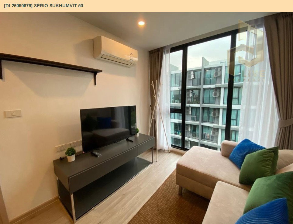 รูป DL26090679 ให้เช่าคอนโด เซอริโอ้ สุขุมวิท 50 (Serio Sukhumvit 50 ) ใกล้ BTS อ่อนนุช พร้อมเข้าอยู่ โทรด่วน 0614453194 LineID @952jdxxk - รูปที่ 3/5