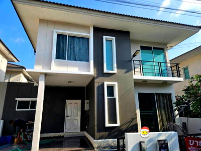เช่าบ้านแฝด นิคมบางปู : 🏡 ปล่อยเช่า / ขาย บ้านแฝด 2 ชั้น The Trust ศรีนครินทร์ – แพรกษา 3 ห้องนอน 2 ห้องน้ำ พร้อมเข้าอยู่ ทำเลศักยภาพ ใกล้รถไฟฟ้า นิคมอุตสาหกรรม