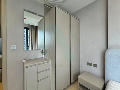 📌 For Rent Condo ASHTON ASOKE - RAMA 9 Building 1, Floor 28,1 bed room, Room size 32 sqm