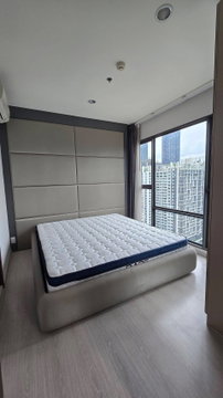 ME2500637 ปล่อยเช่าด่วน! Rhythm อโศก ห้องมุม ชั้นสูง เฟอร์แน่น พร้อมเข้าอยู่ ใกล้ MRT พระราม 9