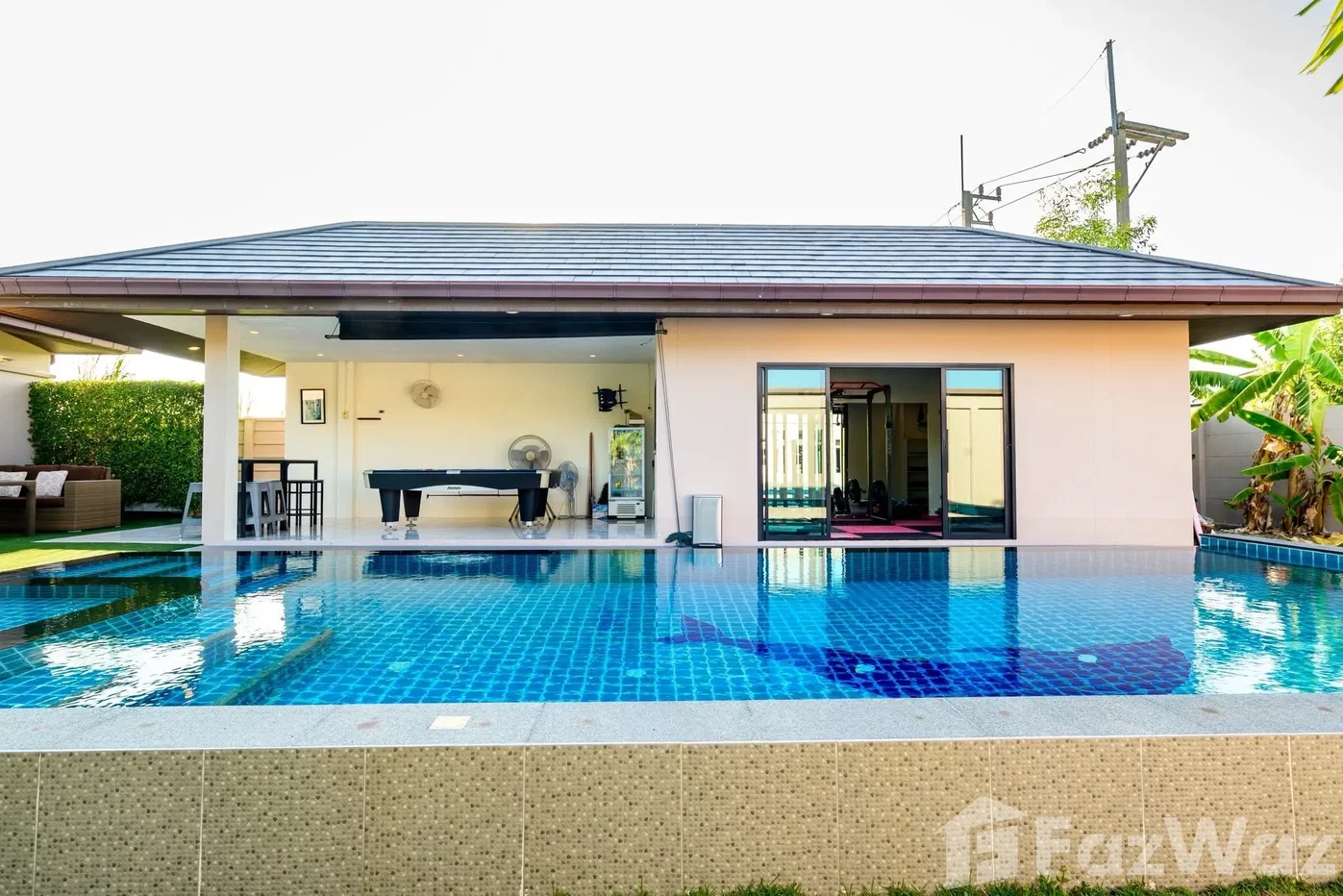 รูป วิลล่าให้เช่า 3 ห้องนอน ในโครงการ บ้าน พัทยา 5 6799717 - รูปที่ 40/44