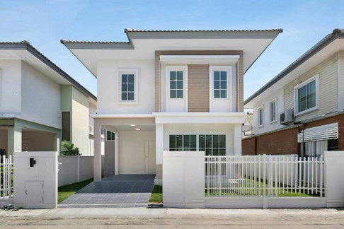 MEE.  บ้านสวย  ใกล้เซ็นทรัล เวสเกต  #หมู่บ้านพฤกษา วิลเลจ ซีนเนอรี่ 28  บางใหญ่   ใกล้ MRT สถานีบางใหญ่