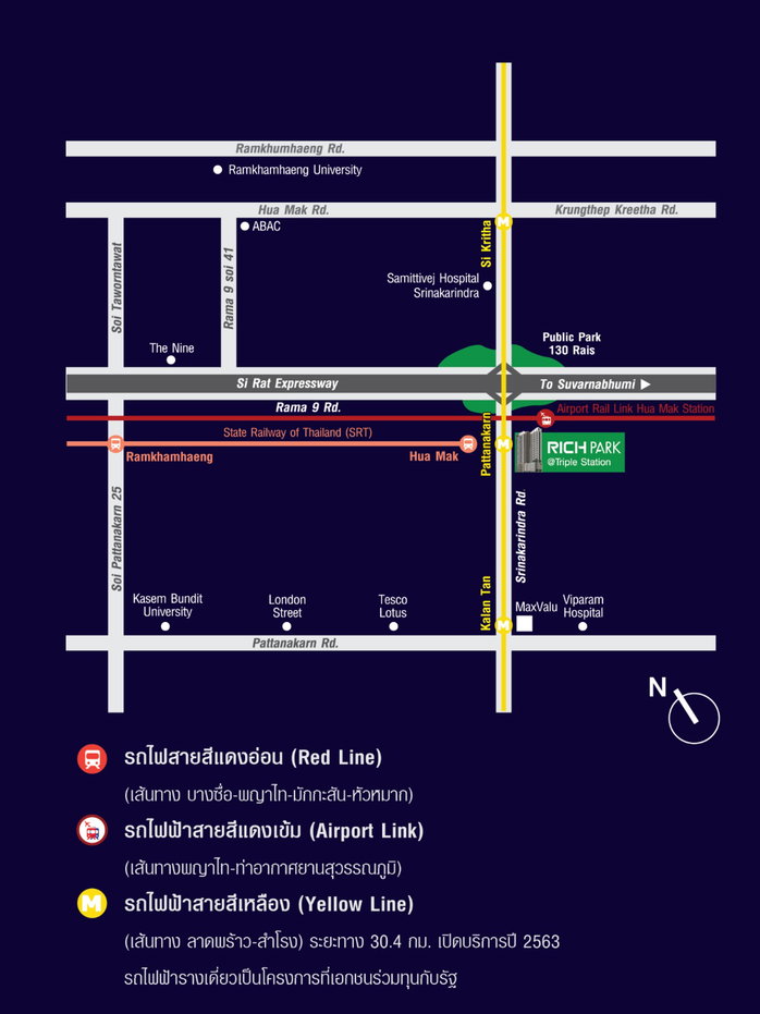 picture For Rent - Rich Park Triple Station Srinakarin - 10/15