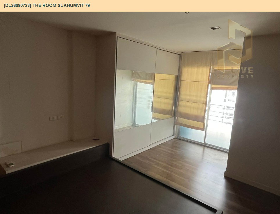 รูป DL26090723 ให้เช่าคอนโด เดอะ รูม สุขุมวิท 79 (The Room Sukhumvit 79) ใกล้ BTS อ่อนนุช พร้อมเข้าอยู่ โทรด่วน 0653619502 LineID @952jdxxk - รูปที่ 2/8