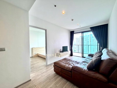 ขายคอนโด : For Sale : Aeras Jomtien (ขายต่ำกว่าราคาประเมิน) 1 Bed 47 ตรม ชั้น 21 วิวทะเล ห้องสวย คอนโดติดทะเล