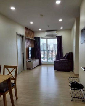 📌 For Rent Condo SUPALAI VERANDA RAMKHAMHAENG Building C, Floor 20,2 bed room, Room size 58 sqm