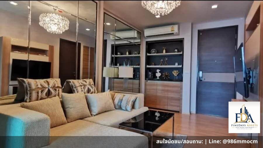 รูป ✨ ให้เช่า คอนโดหรู ริธึ่ม สาทร (Rhythm Sathorn) ใกล้ BTS สะพานตากสิน และ BTS เซนต์หลุยส์✨ - รูปที่ 3/6