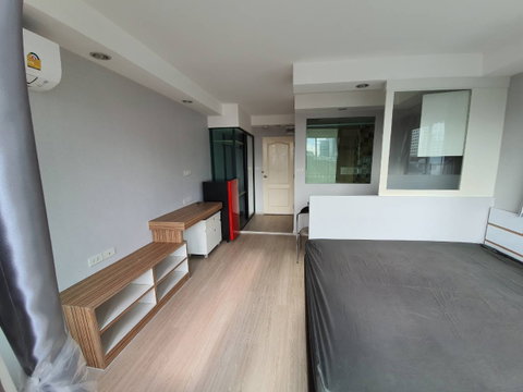 P-56908 For Rent Humble Living | Studio | 22 sq.m. | 5th Floor | City View | Fully Furnished | 7,500 THB/month📞 Line ID: @easythaihome | 085-592-2897