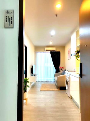 คอนโดให้เช่า : 1 ห้องนอน | 1 ห้องน้ำ | Sukhumvit | 32 ตร.ม. | 18,000 บาท/เดือน | ชั้น 3 — The Sky Sukhumvit กรุงเทพฯ