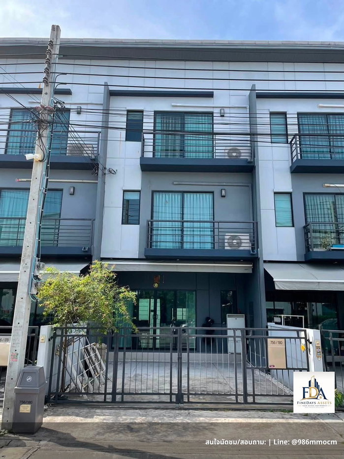 รูป ✨ ให้เช่า ทาวน์โฮม 3 ชั้น บ้านกลางเมือง พระราม 9 - อ่อนนุช (Baan Klang Muang Rama 9 - Onnut) อนุญาตให้เลี้ยงสัตว์ได้ (Pet-Friendly)✨ - รูปที่ 1/8