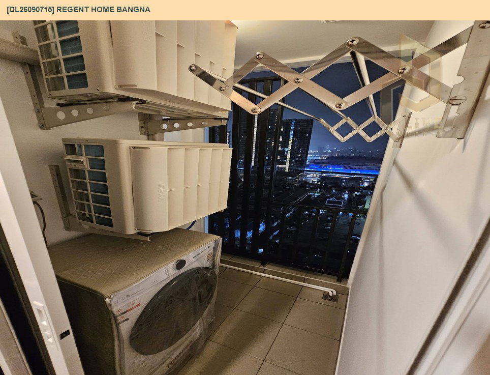 รูป DL26090715 ให้เช่าคอนโด รีเจ้นท์ โฮม บางนา (Regent home bangna) ใกล้ BTS บางนา พร้อมเข้าอยู่ โทรด่วน 0614453194 LineID @952jdxxk - รูปที่ 9/17