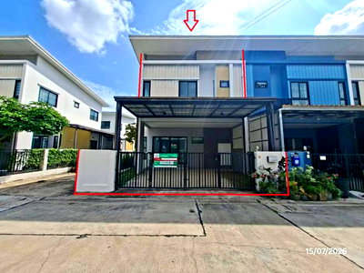 ทาวน์โฮม ลาดหลุมแก้ว ปทุมธานี : ทาวน์เฮ้าส์ 26.4 ตร.วา เดอะโมดิช ราชพฤกษ์-กาญจนาภิเษก ลาดหลุมแก้ว ปทุมธานี 2.6M
