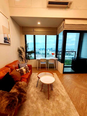 Condos for rent : 🎊 For Rent Condo LANDMARK @ MRTA STATION Building C, Floor 24,Duplex, Room size 54 sqm