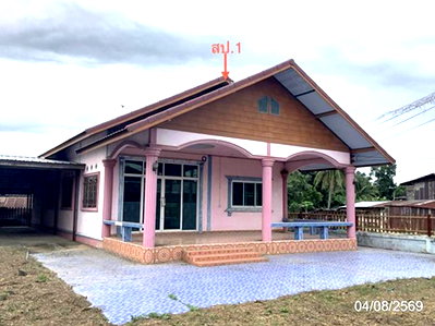 ขายบ้านเดี่ยว : บ้านเดี่ยว 234 ตร.วา ปางศิลาทอง กำแพงเพชร 1.8M