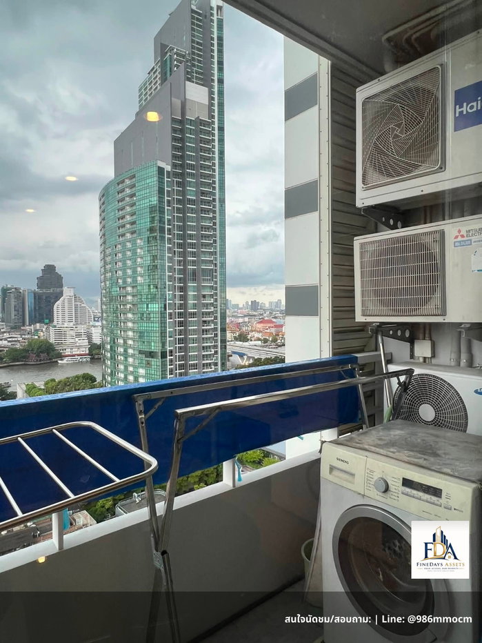 รูป ✨ ให้เช่า คอนโดมิเนียมวิวแม่น้ำเจ้าพระยา เดอะ ไลท์ เฮ้าส์ (The Light House Condominium) ใกล้ ICONSIAM เพียง 550 เมตร และห่างแยกสาทรเพียง 3 กม.!✨ - รูปที่ 12/12