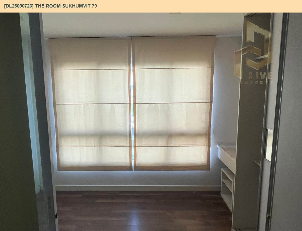 รูป DL26090723 ให้เช่าคอนโด เดอะ รูม สุขุมวิท 79 (The Room Sukhumvit 79) ใกล้ BTS อ่อนนุช พร้อมเข้าอยู่ โทรด่วน 0653619502 LineID @952jdxxk - รูปที่ 8/8