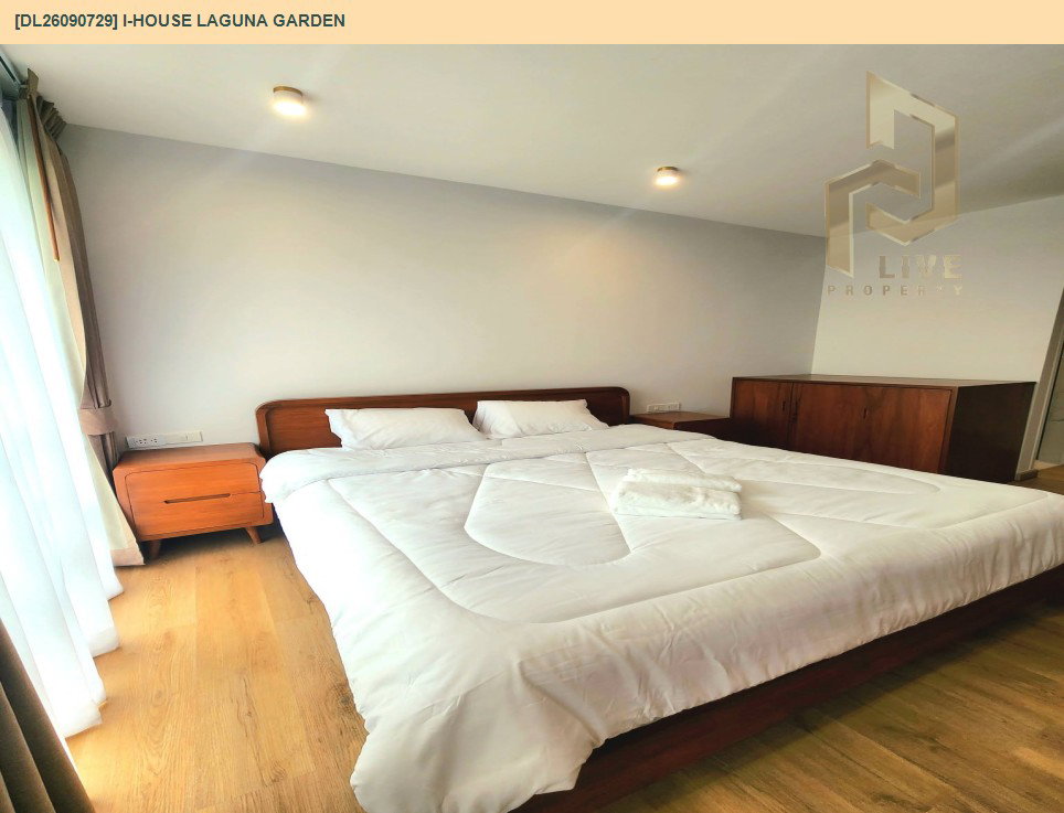 รูป DL26090729 ให้เช่าคอนโด ไอ-เฮาส์ ลากูน่า การ์เด้น (I-House Laguna Garden) ใกล้ MRT เพชรบุรี พร้อมเข้าอยู่ โทรด่วน 0638692663 LineID @952jdxxk - รูปที่ 2/13