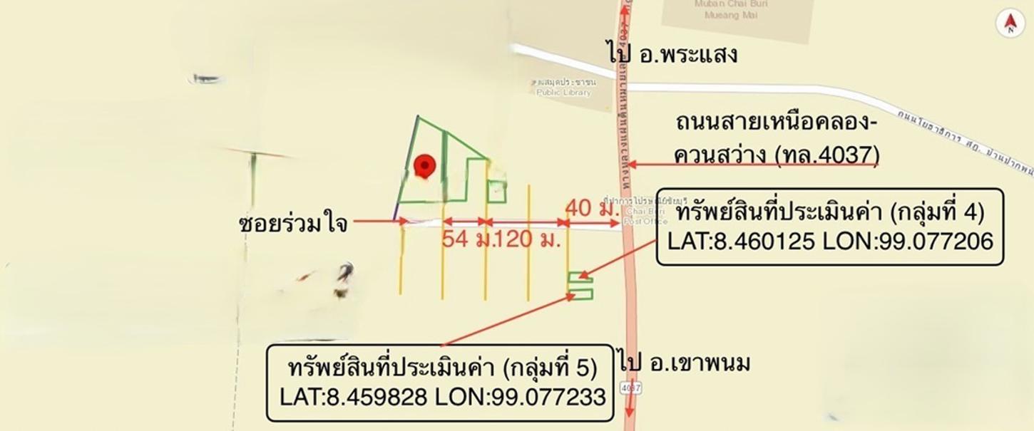 picture LAND 206 Sq.w. Chaiburi Surat Thani for 1.3M - 43/43