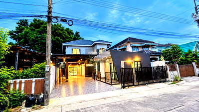 บ้านเดี่ยว ม.เทคโนโลยีมหานคร : ขายบ้าน  บ้านทรัพย์ไพศาล หนองจอก โคกแฝด เขต หนองจอก กรุงเทพ CX-149704 ✅ ทักไลน์ @connexproperty ตอบทันที ทีมงานมืออาชีพ ✅