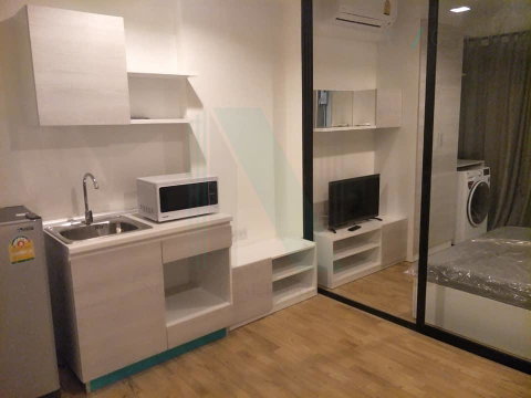 ให้เช่า THE CABANA 23 ตรม 1 ห้องนอน ชั้น 4 ใกล้ BTS สำโรง