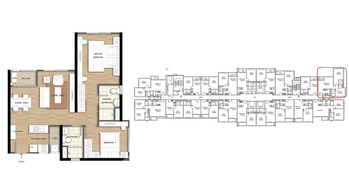 picture 2-BR Condo at S&S Sukhumvit 101/1 near BTS Udom Suk (ID 3344741) - 5/7