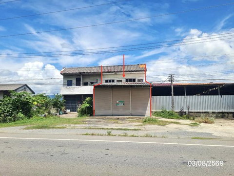 SHOP HOUSE 56 Sq.w. Chun Phayao for 1.8M