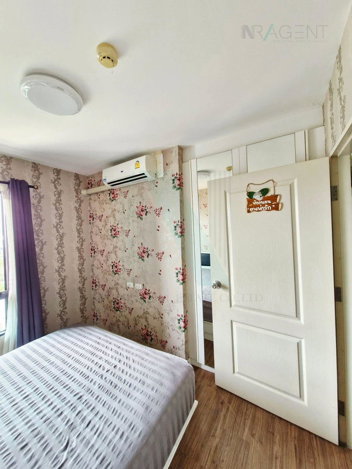 รูป ขายคอนโด ไอ คอนโด สุขุมวิท 105 อาคาร A1 ชั้น 8 1 ห้องนอน ขนาด 30 ตรม ใกล้ โรงเรียนลาซาลกรุงเทพ - รูปที่ 5/8