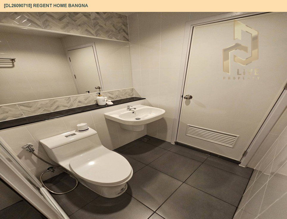 รูป DL26090715 ให้เช่าคอนโด รีเจ้นท์ โฮม บางนา (Regent home bangna) ใกล้ BTS บางนา พร้อมเข้าอยู่ โทรด่วน 0614453194 LineID @952jdxxk - รูปที่ 8/17