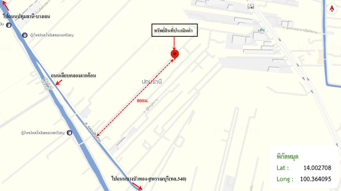 รูป อาคารสำนักงาน 150 ตร.วา ปิ่นทองแลนด์ 6/2 ลาดหลุมแก้ว ปทุมธานี 5.5M - รูปที่ 44/45