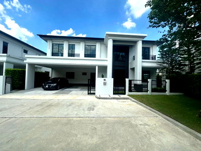 บ้านเดี่ยวให้เช่า : ให้ เช่า บ้านเดี่ยว เศรษฐสิริ บางนา-สุวรรณภูมิ 319 ตรม 75 ตรว
