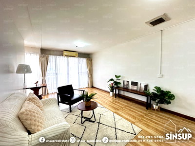คอนโดให้เช่า : 🏢 𝐂𝐨𝐦𝐦𝐨𝐧𝐰𝐞𝐚𝐥𝐭𝐡 𝐏𝐢𝐧𝐤𝐥𝐚𝐨 ให้เช่า 1 Bedroom 46.20 ตร.ม. ห้องมุม ติด MRT บางยี่ขัน