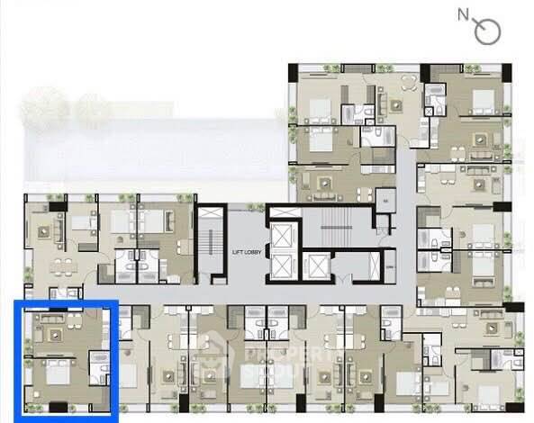 picture 1-BR Condo at Noble Refine Prompong near BTS Phrom Phong (ID 3344931) - 8/9